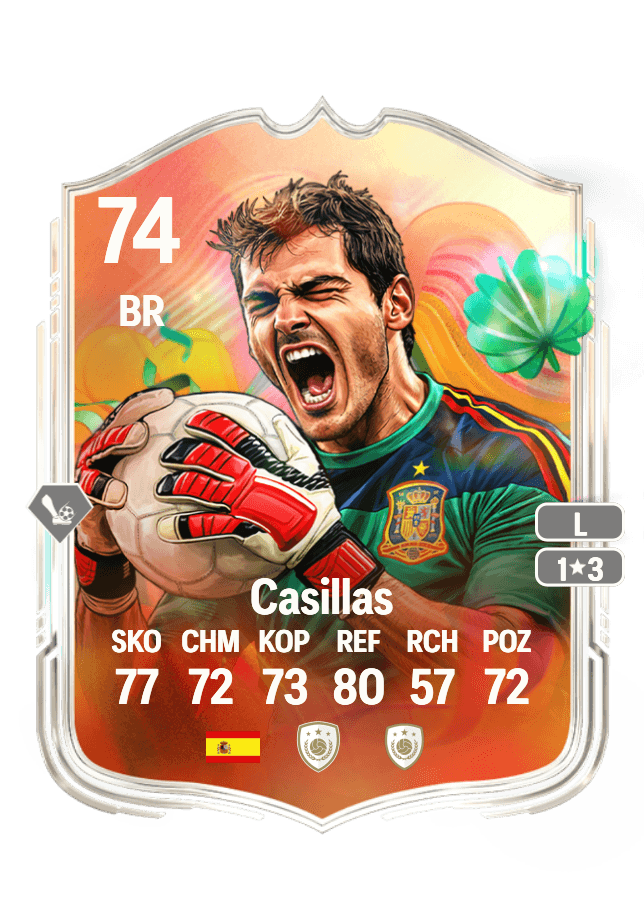 Casillas card