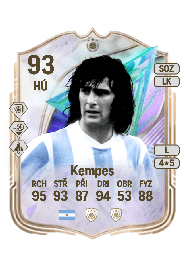 Mario Kempes card