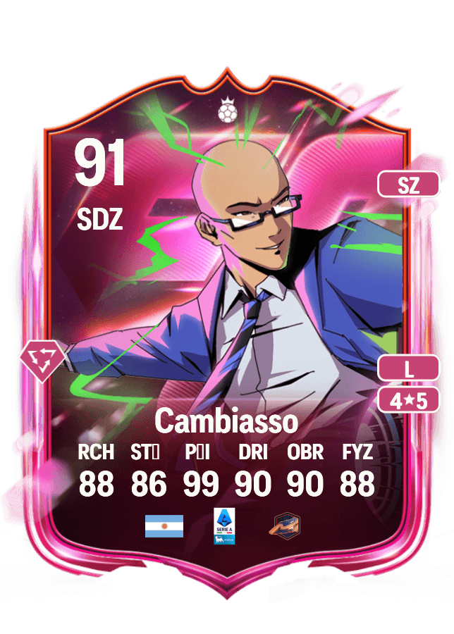 Esteban Cambiasso card