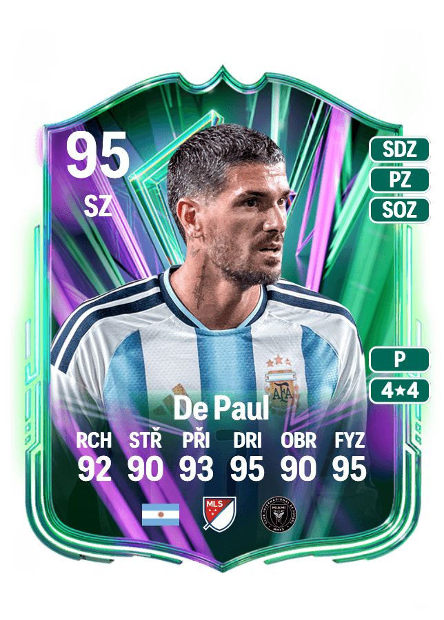 Rodrigo De Paul card