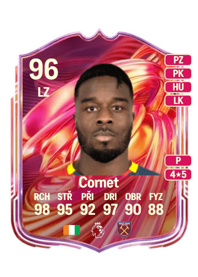 Maxwel Cornet card