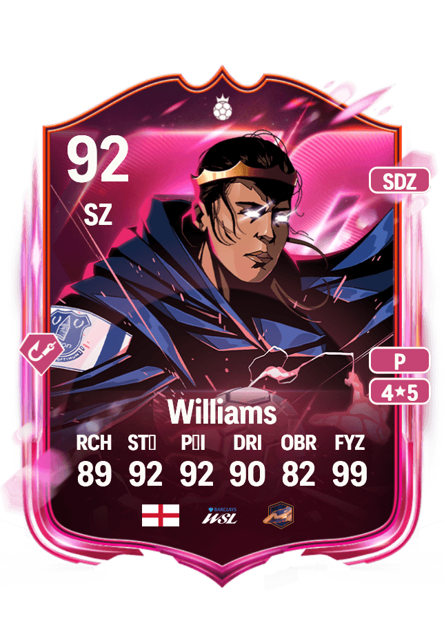 Fara Williams card