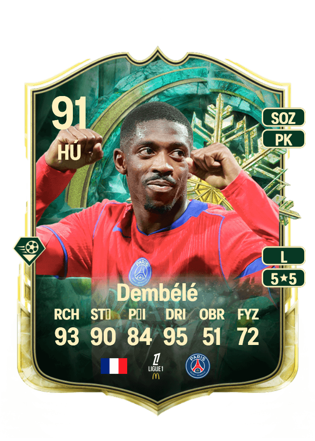 Ousmane Dembélé card