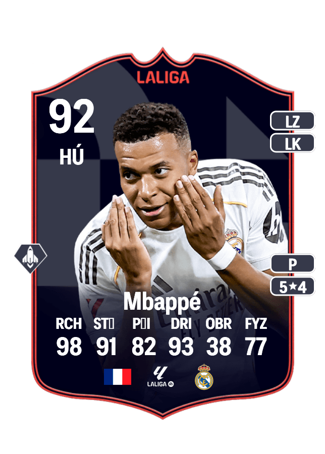 Kylian Mbappé card