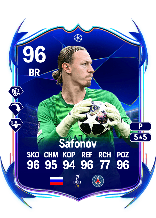 Matvey Safonov card