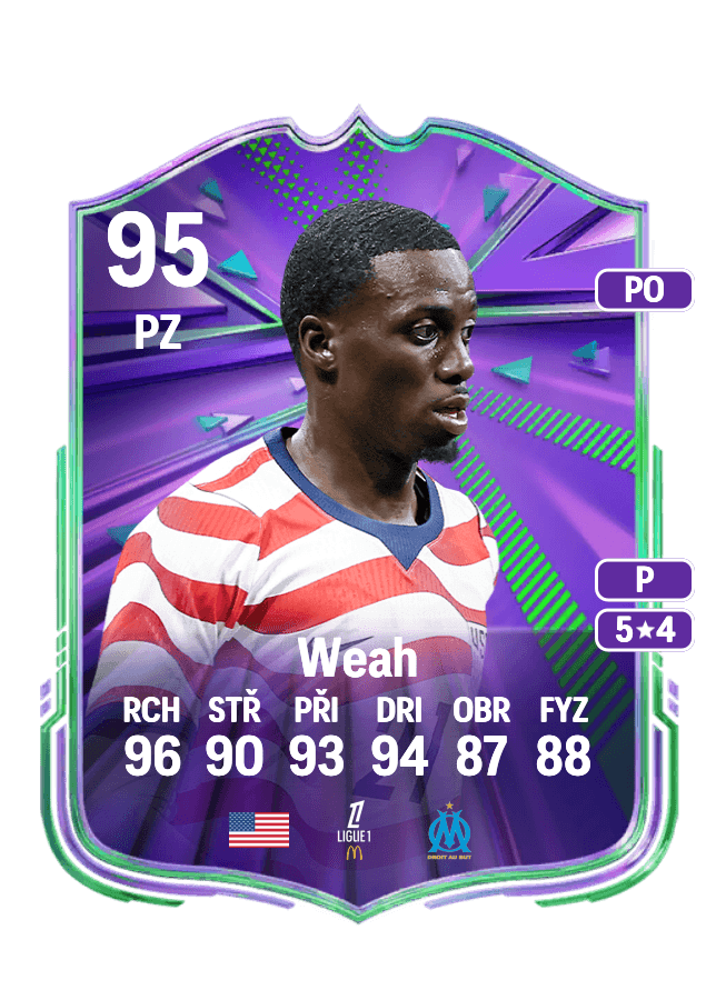 Timothy Weah card