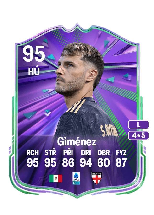 Santiago Giménez card