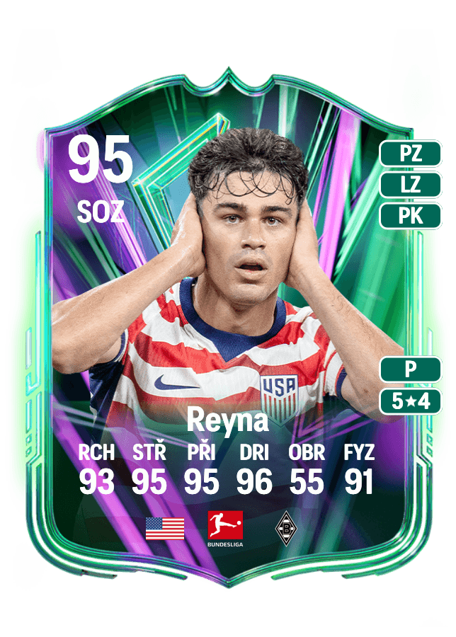 Giovanni Reyna card