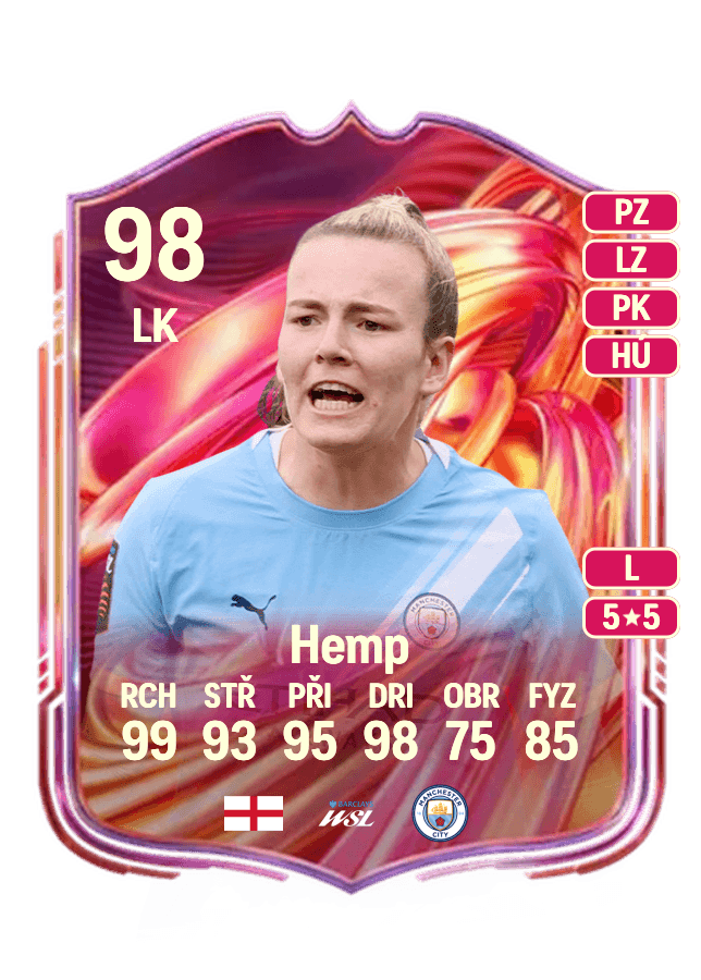 Lauren Hemp card