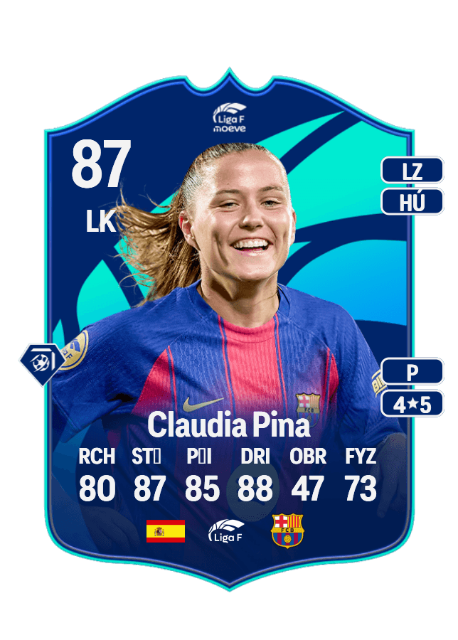 Claudia Pina card
