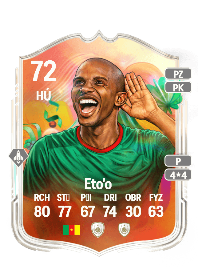 Samuel Eto'o card