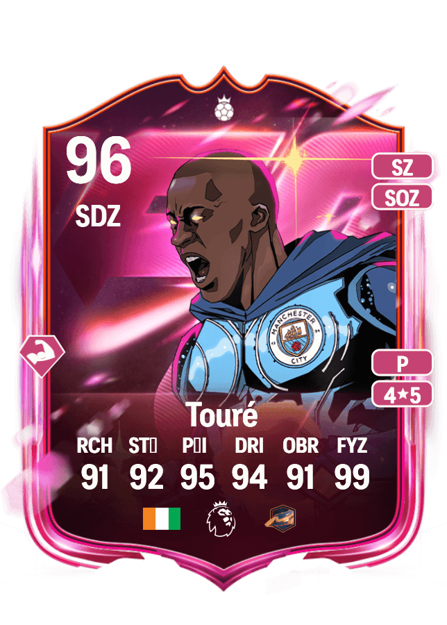 Yaya Touré card