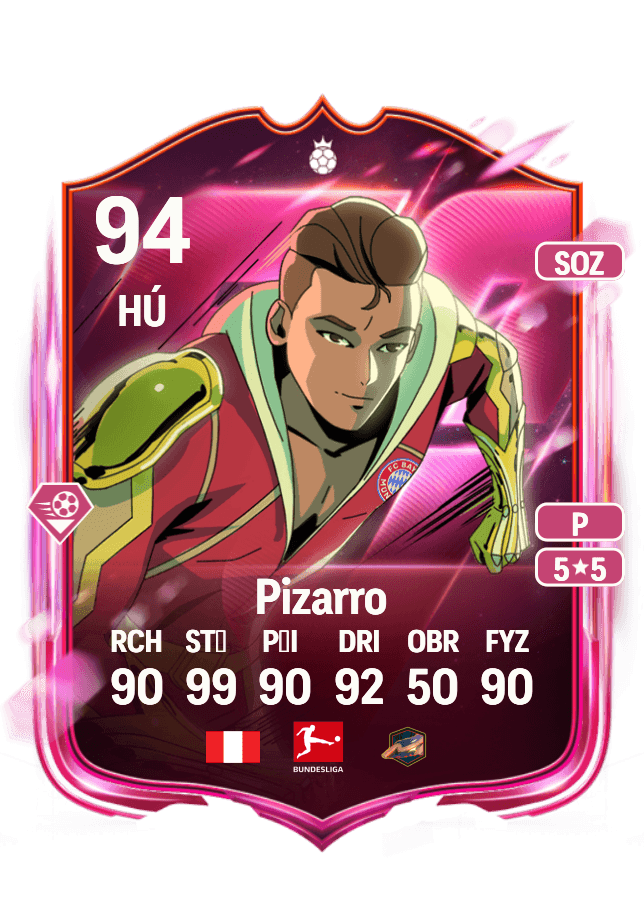 Claudio Pizarro card