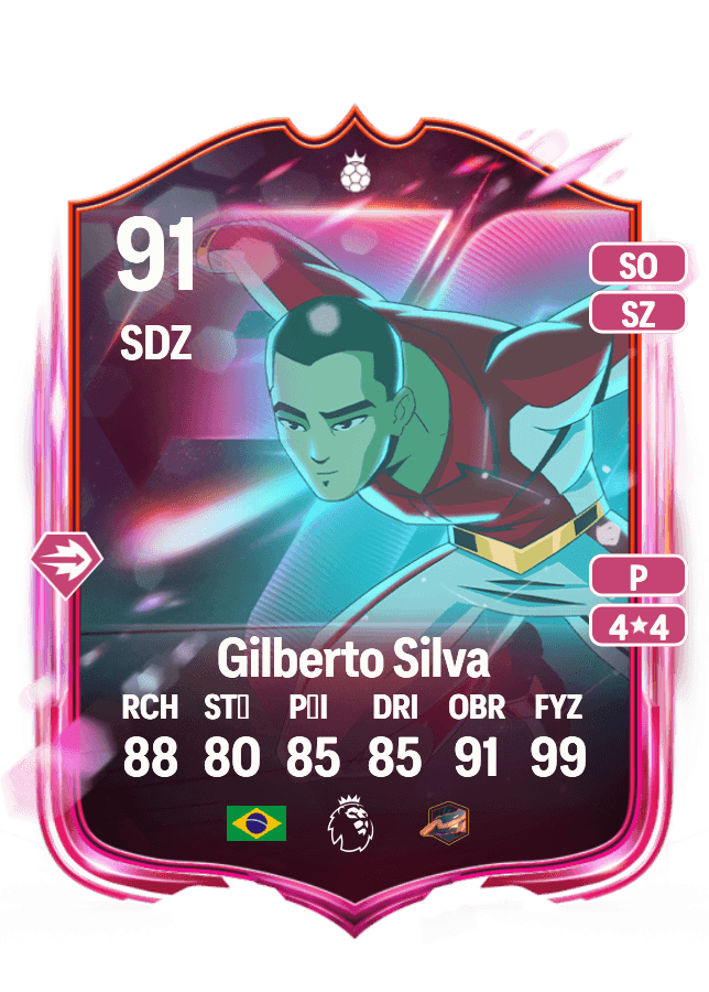 Gilberto Silva card