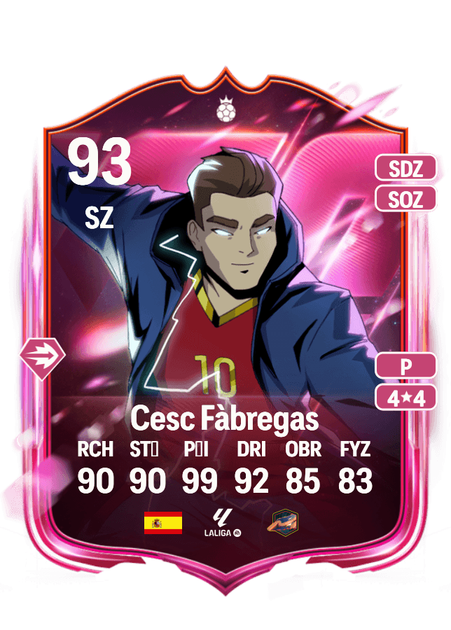 Cesc Fàbregas card
