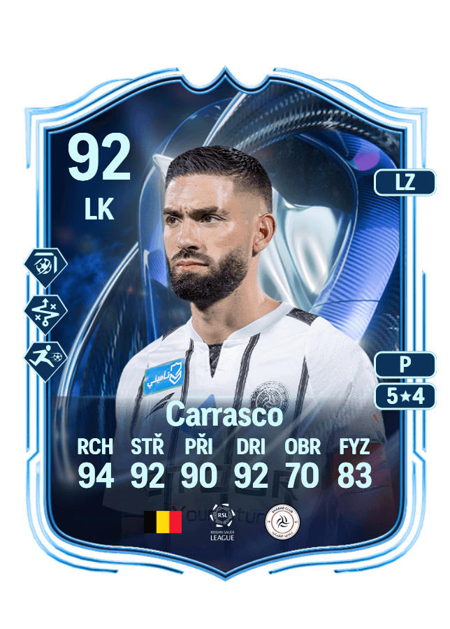 Yannick Carrasco card