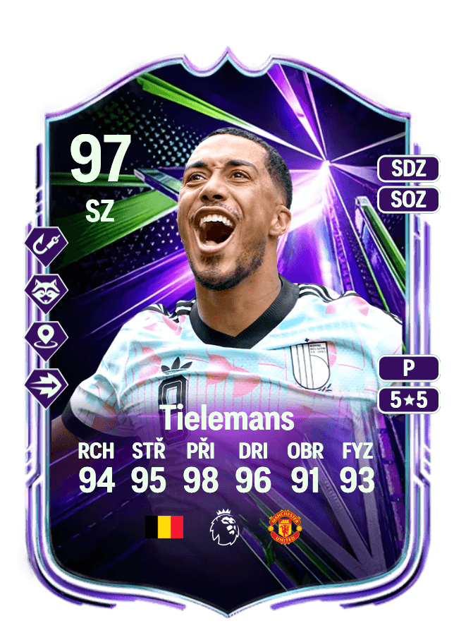 Youri Tielemans card