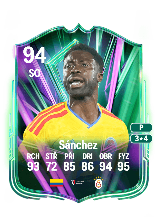 Davinson Sánchez card