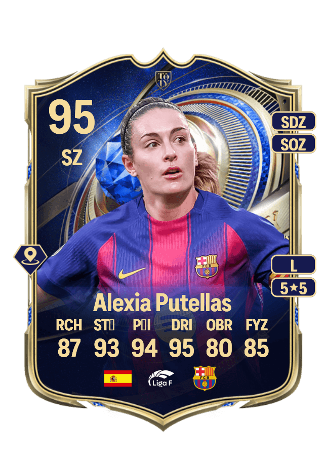 Alexia Putellas card