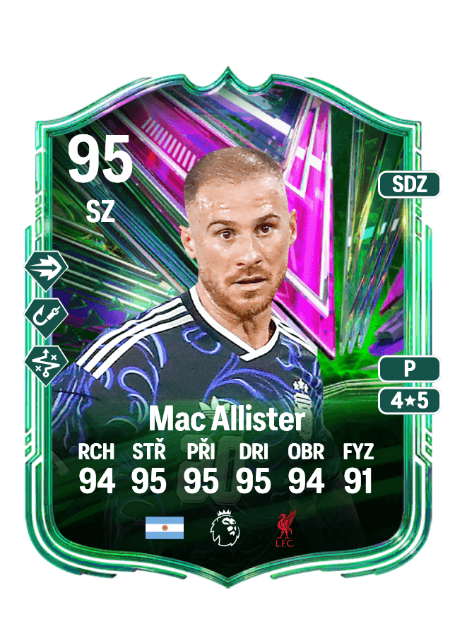 Alexis Mac Allister card