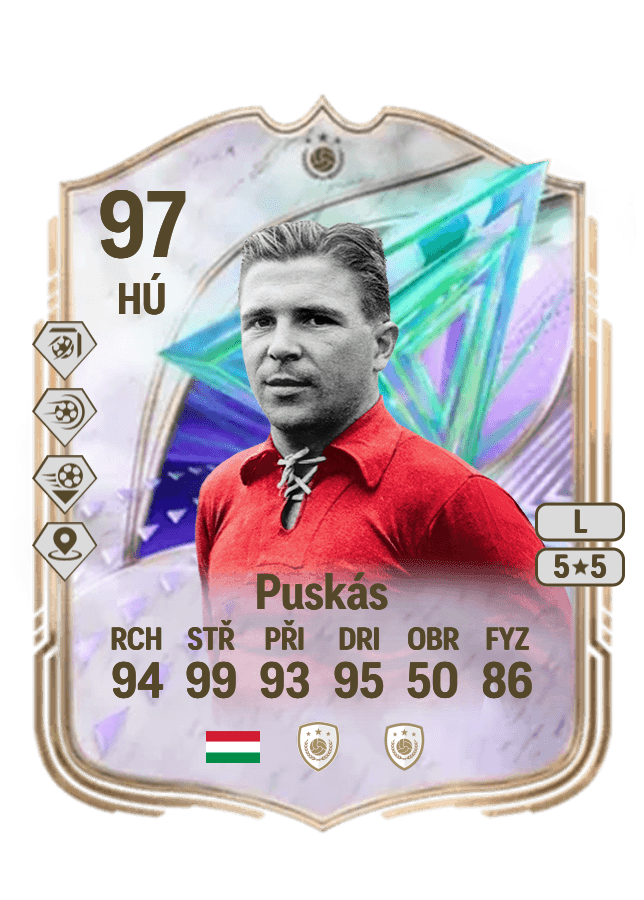 Ferenc Puskás card