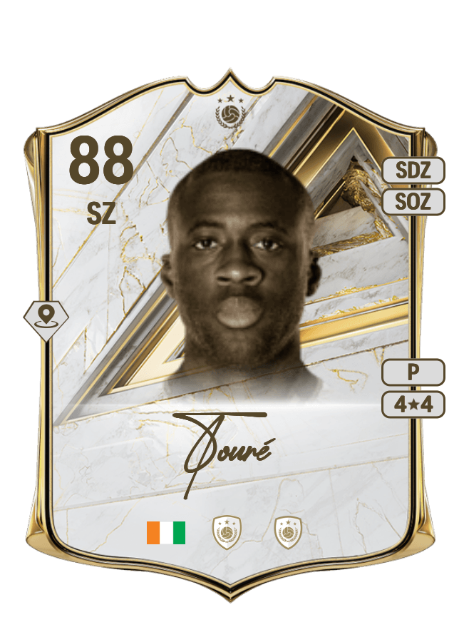 Yaya Touré card