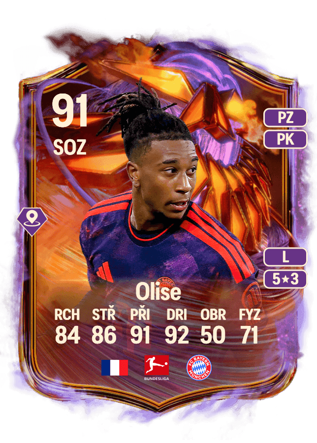 Michael Olise card