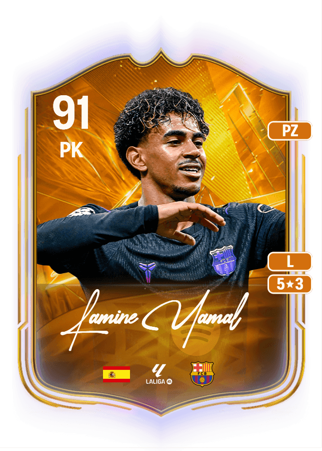 Lamine Yamal card