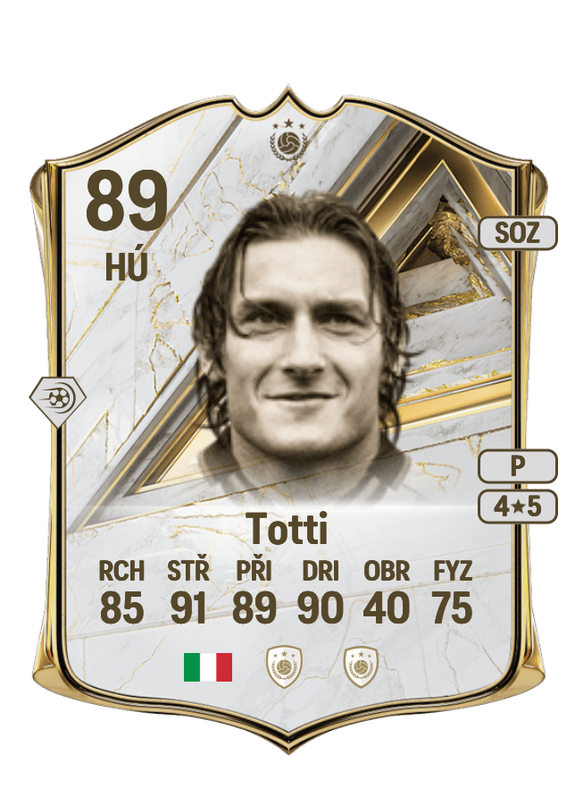 Francesco Totti card