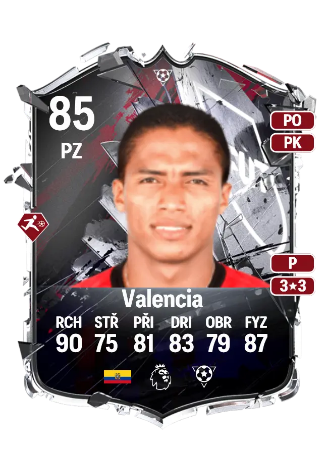 Antonio Valencia card