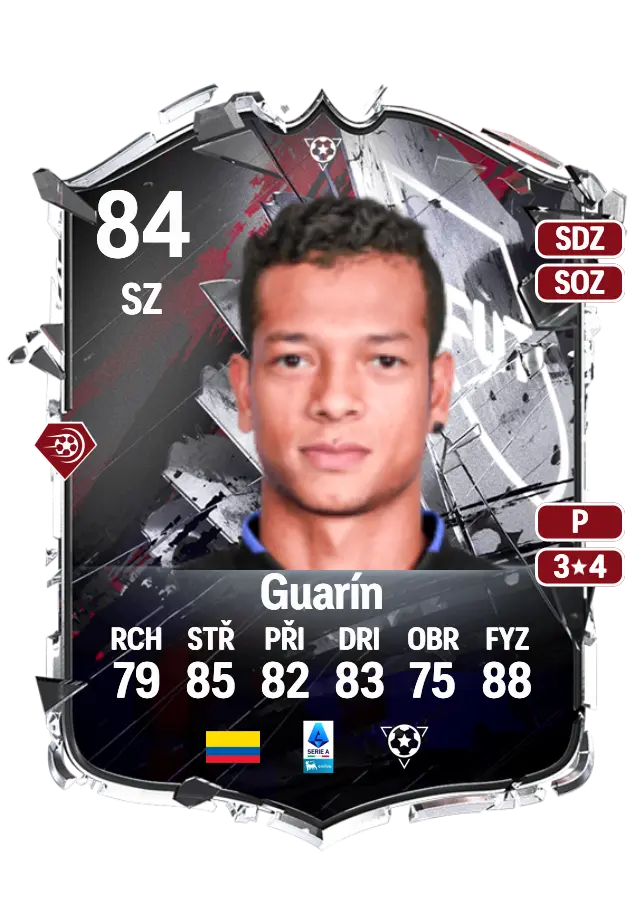 Fredy Guarín card