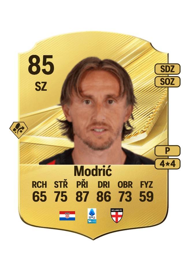 Luka Modrić card