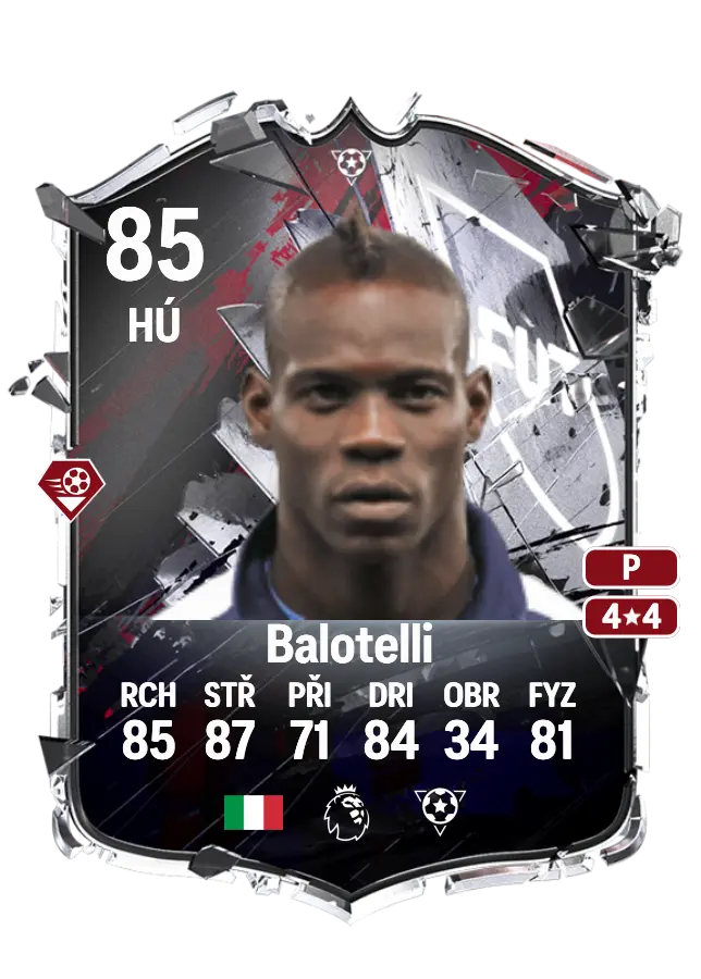 Mario Balotelli card