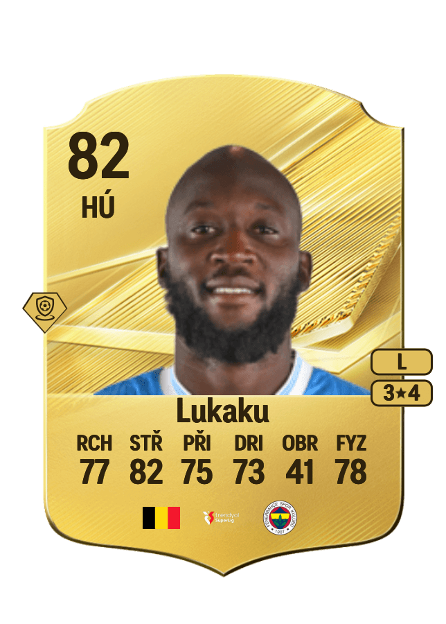 Romelu Lukaku card