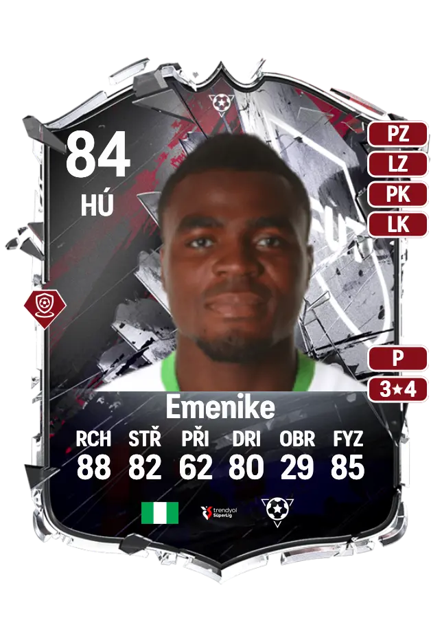 Emmanuel Emenike card