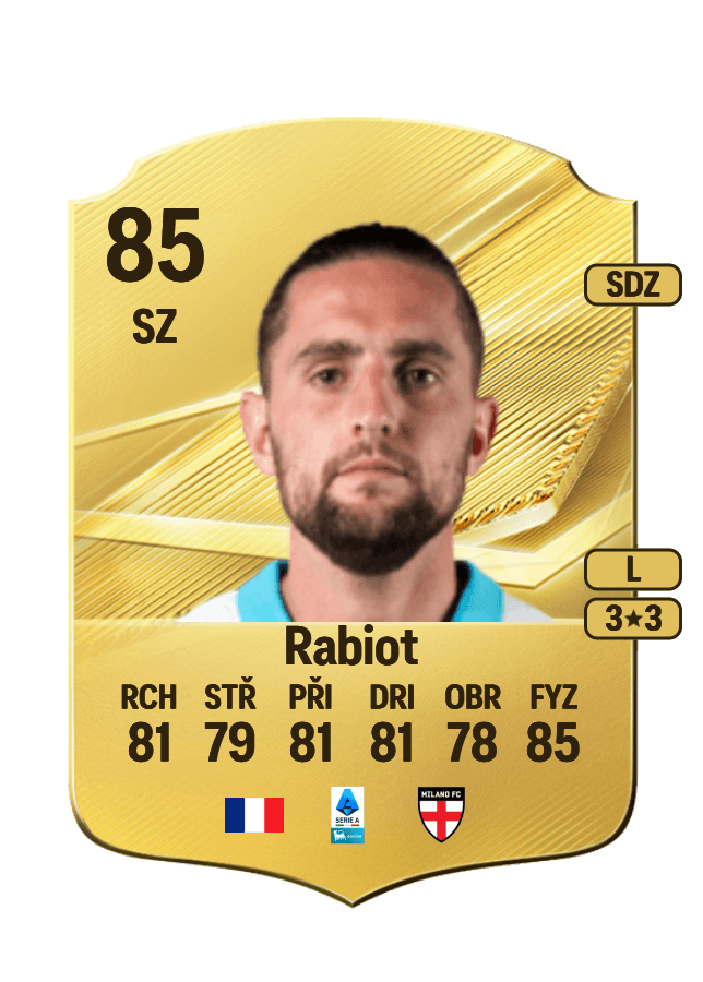 Adrien Rabiot card