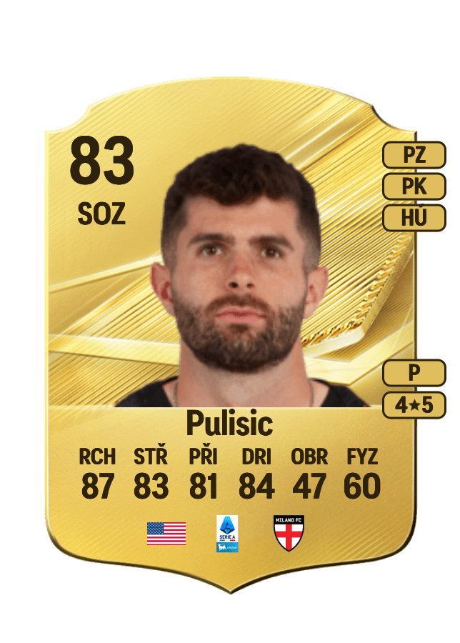 Christian Pulisic card