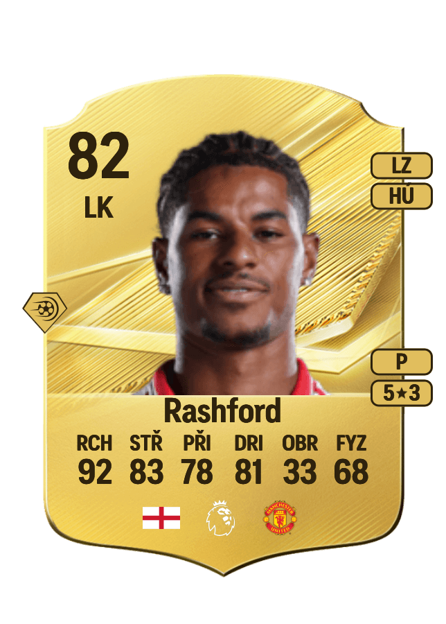 Marcus Rashford card