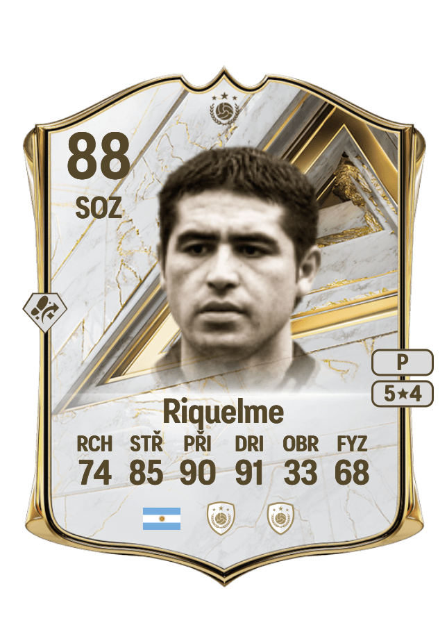 Juan Román Riquelme card