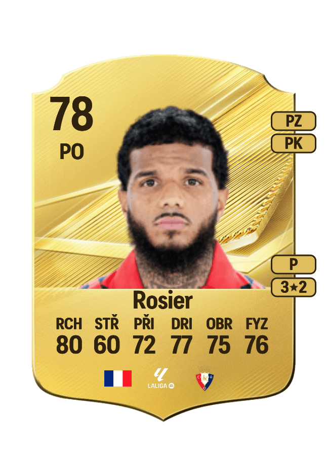 Valentin Rosier card
