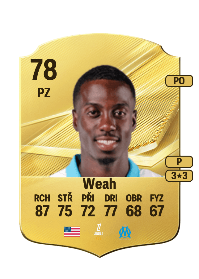 Timothy Weah card