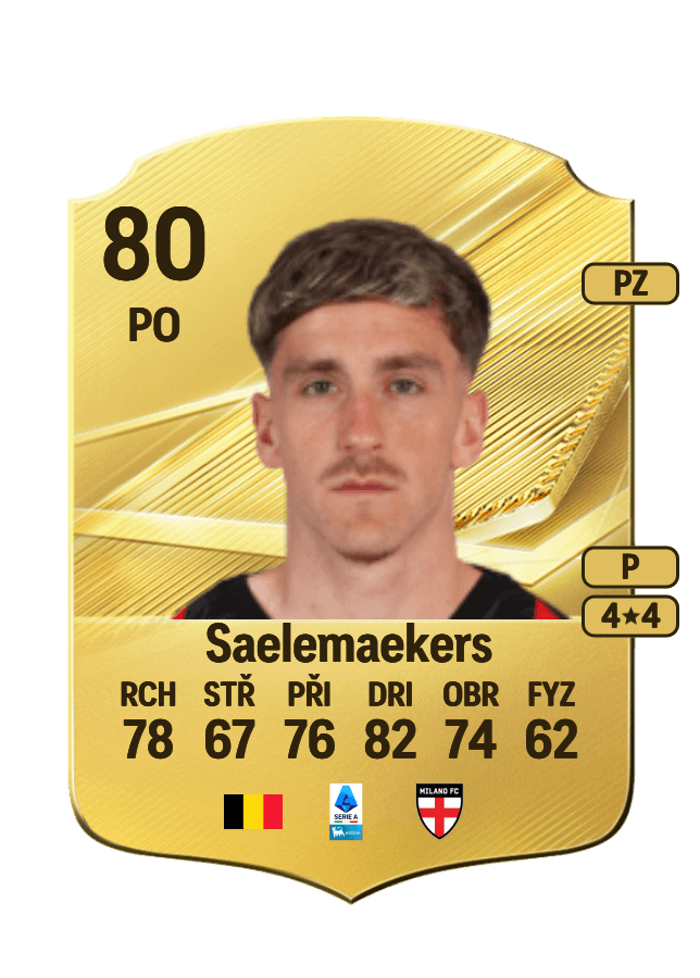 Alexis Saelemaekers card