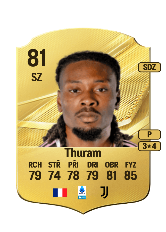Khéphren Thuram card