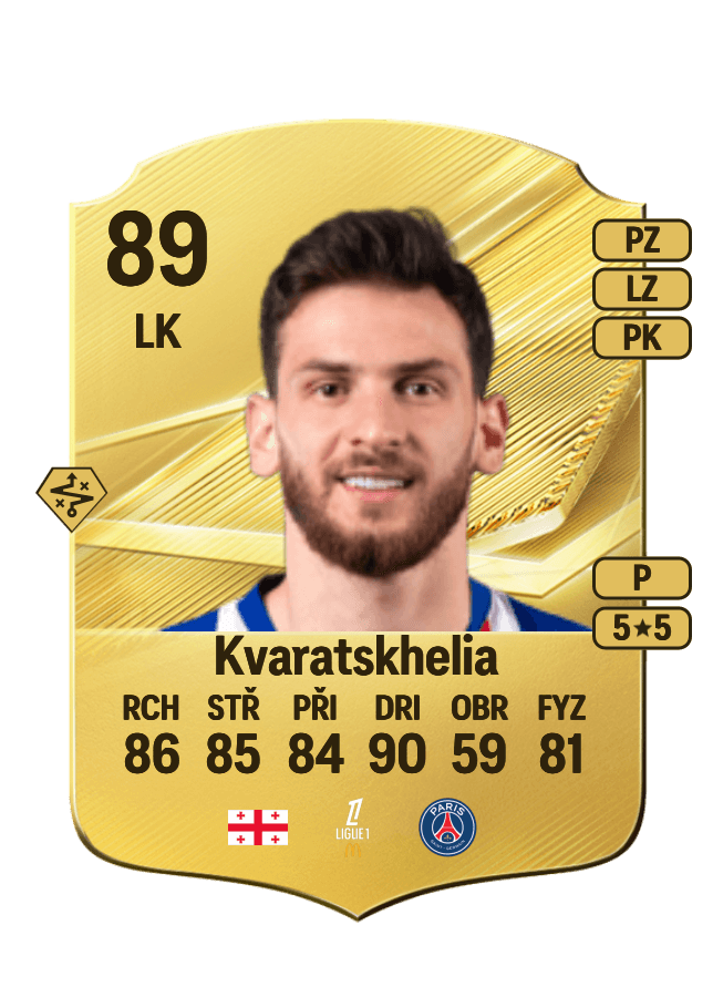 Khvicha Kvaratskhelia card