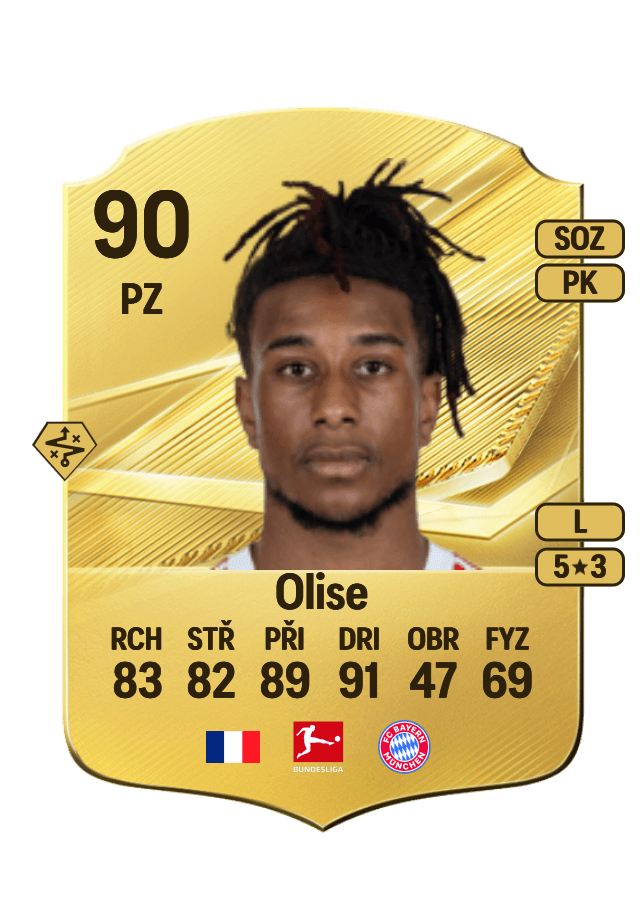 Michael Olise card