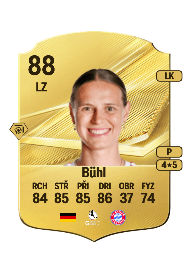 Klara Bühl card