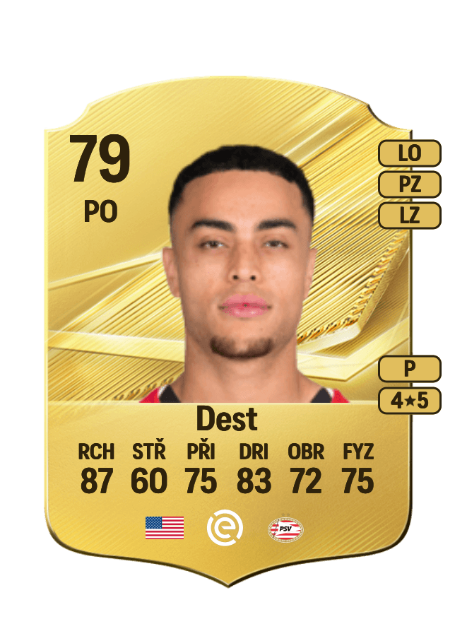 Sergiño Dest card