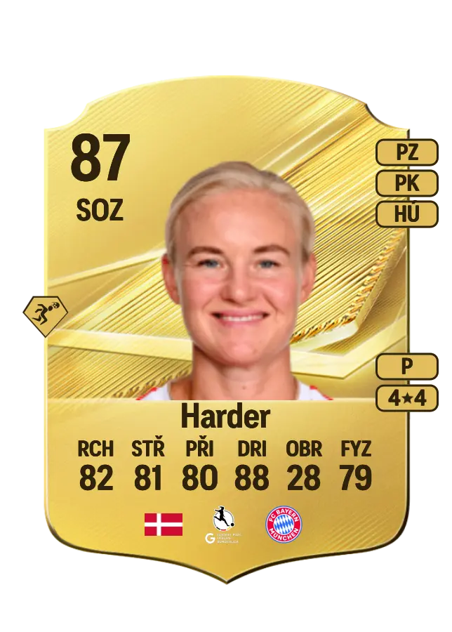 Pernille Harder card