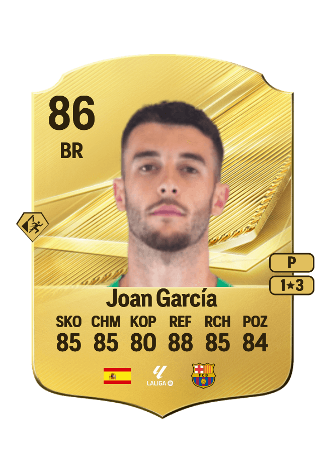 Joan García card
