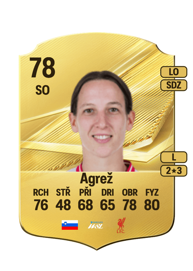 Sara Agrež card